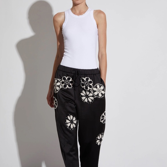 Saint art NOVA PANT WITH CROCHET, MULTI - Picture 2 of 3